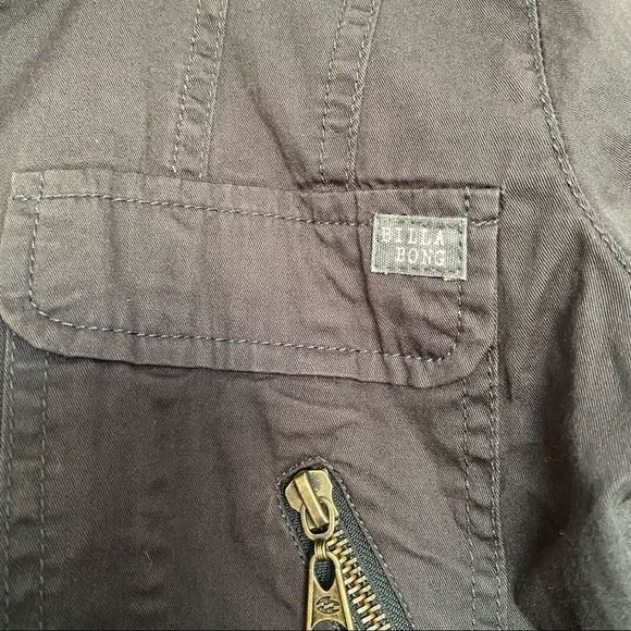 BILLABONG military style bomber jacket S VGUC - Picture 2 of 8